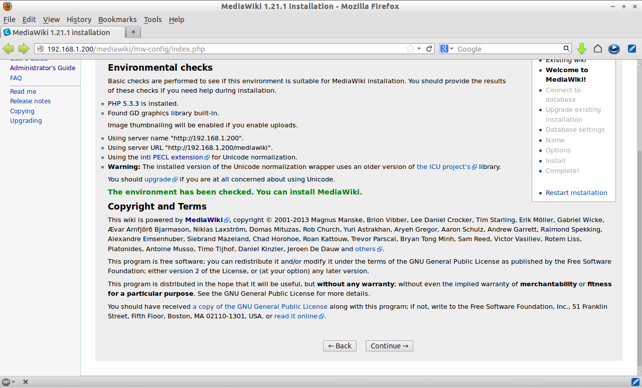 MediaWiki 1.21.1 installation - Mozilla Firefox_004