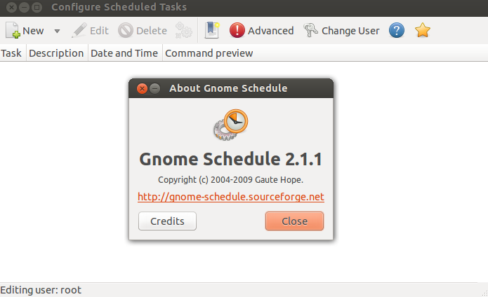 Gnome-schedule