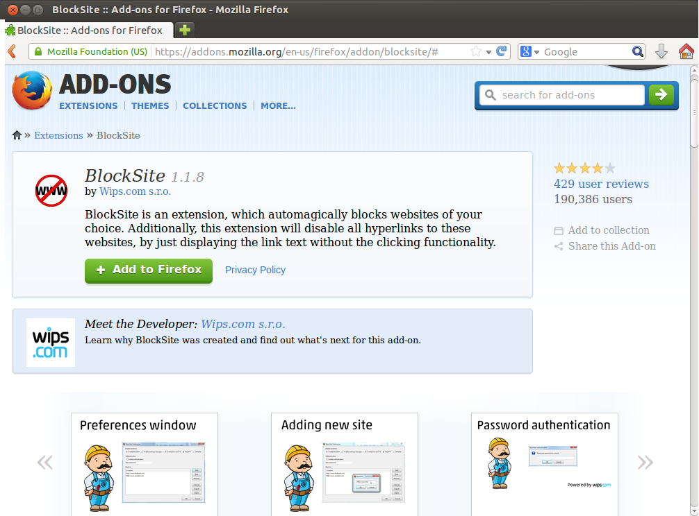 blocksite_mozilla