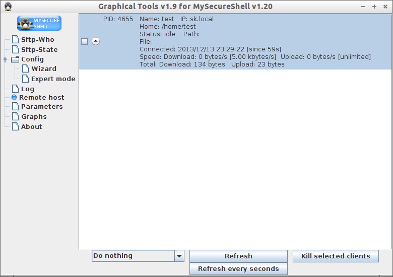 Graphical Tools v1.9 for MySecureShell v1.20_006
