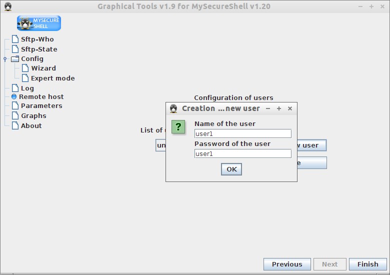 Graphical Tools v1.9 for MySecureShell v1.20_012
