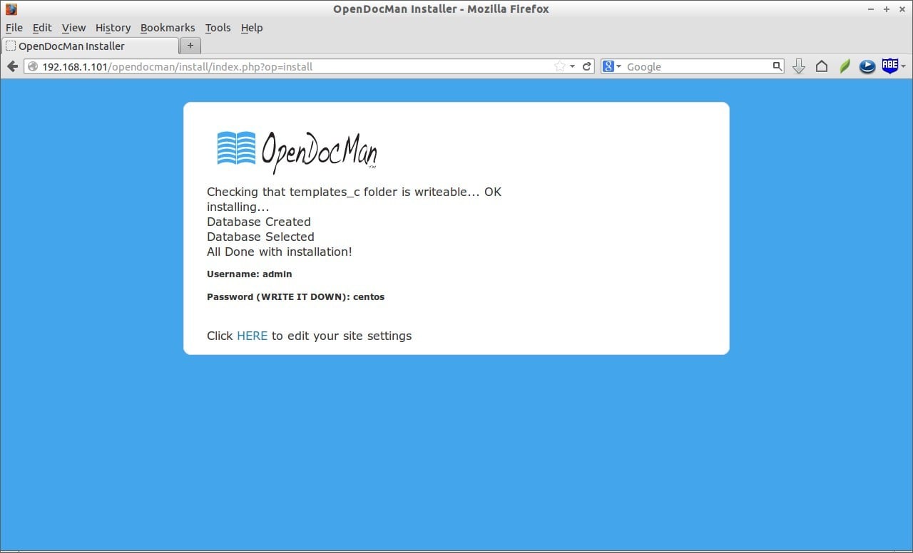OpenDocMan Installer - Mozilla Firefox_007