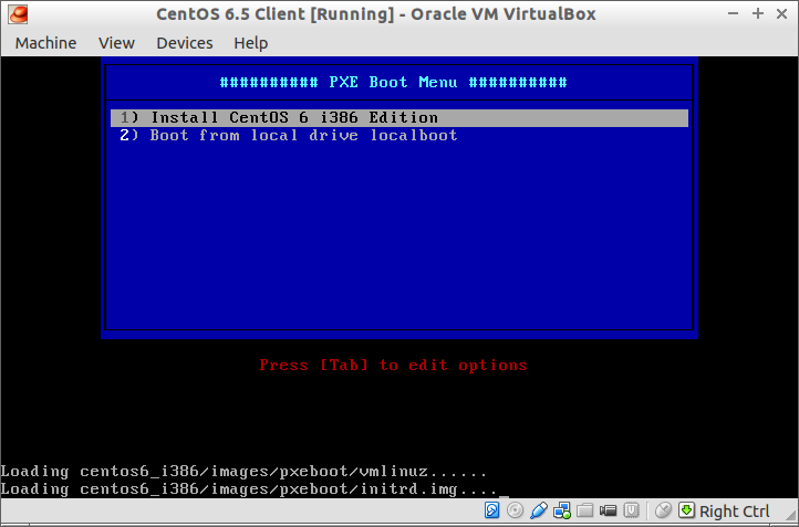 CentOS 6.5 Client [Running] - Oracle VM VirtualBox_012