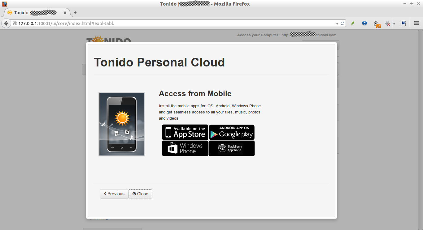 Tonido | skostechnix - Mozilla Firefox_009