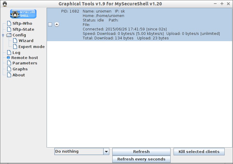 Graphical Tools v1.9 for MySecureShell v1.20_004