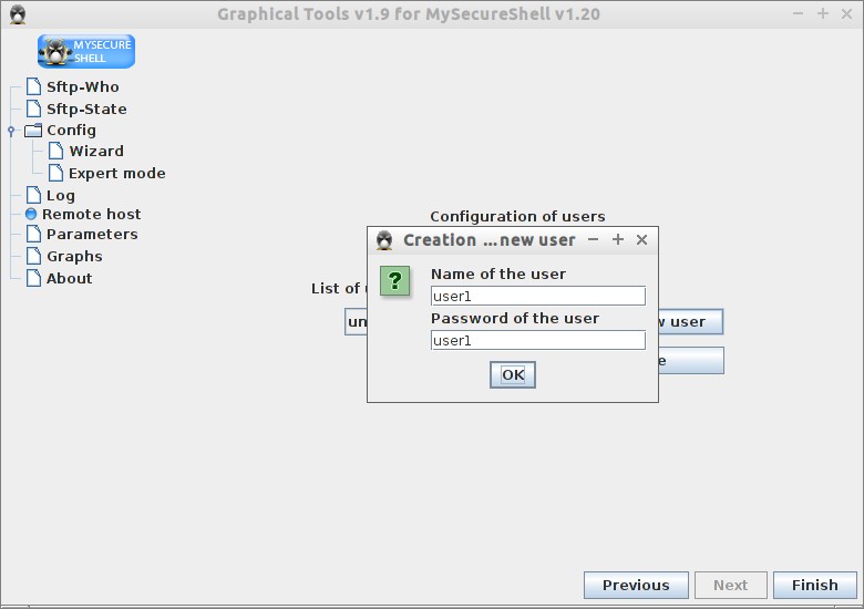 Graphical Tools v1.9 for MySecureShell v1.20_007