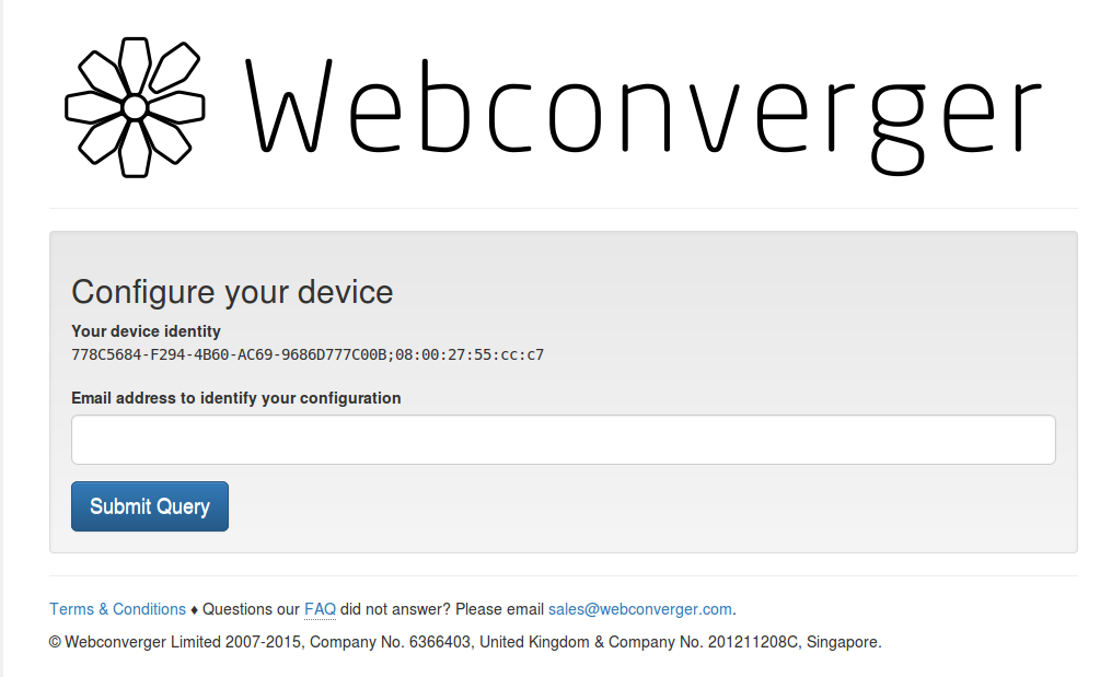 Webconverger kiosk 
