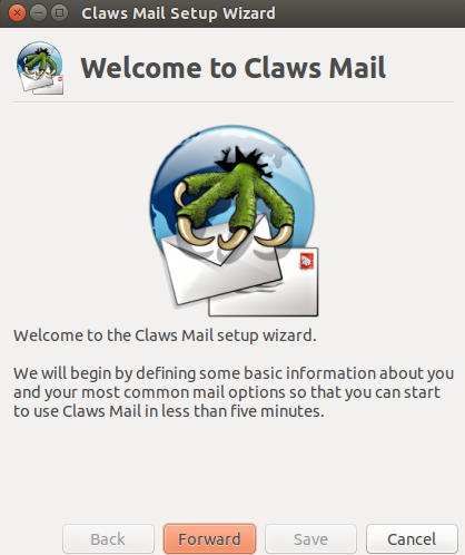 Claws mail main