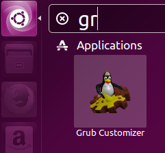 Launch Grub Customizer