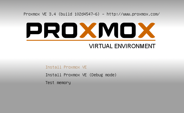 Proxmox Start up