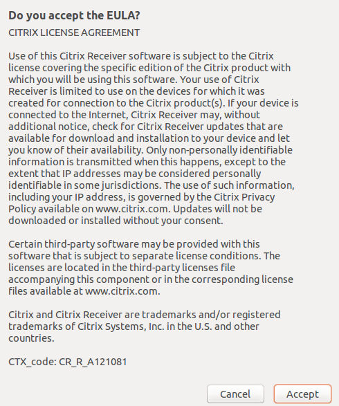  Citrix Receiver License