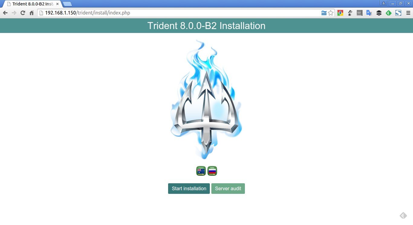 Trident 8.0.0-B2 Installation – Google Chrome_001
