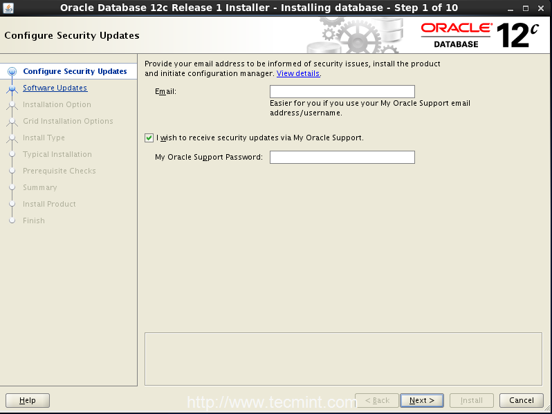 Step1_Oracle12c_OpenSuse