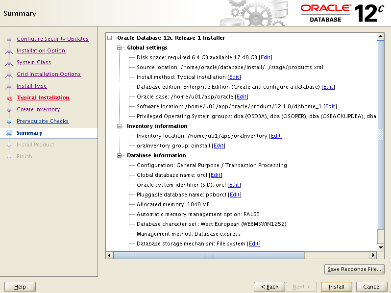 Step9_Oracle12c_OpenSuse