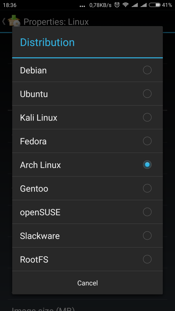 Arch Linux on your Android phone