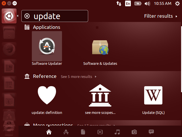 Software Updater Ubuntu