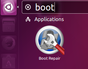 Boot Repair Launch