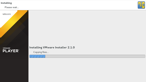 VMware Player installation