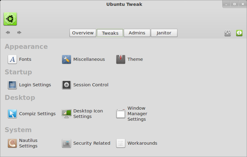Ubuntu Tweak 002