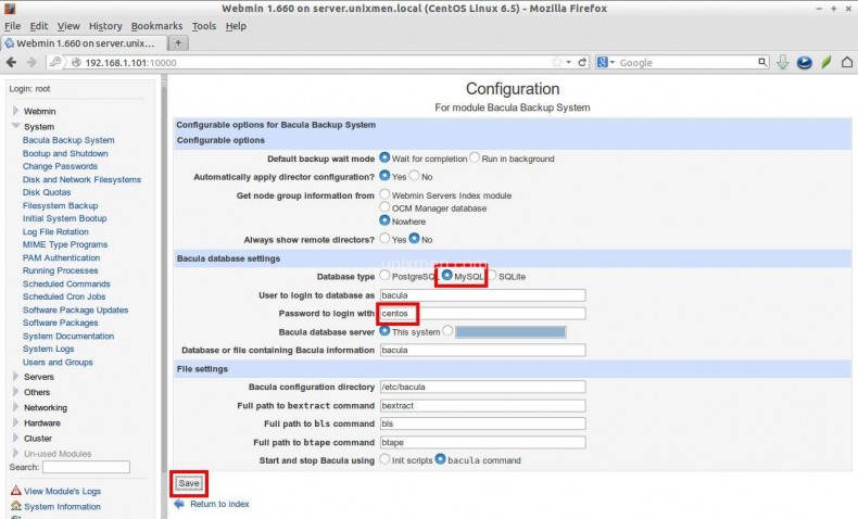 Bacula centos восстановить данные