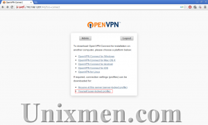 change openvpn access server config