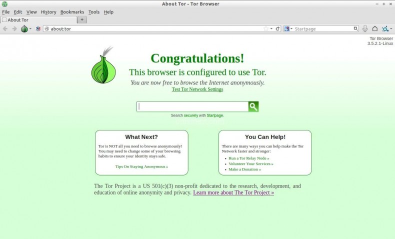 tor browser bundle linux