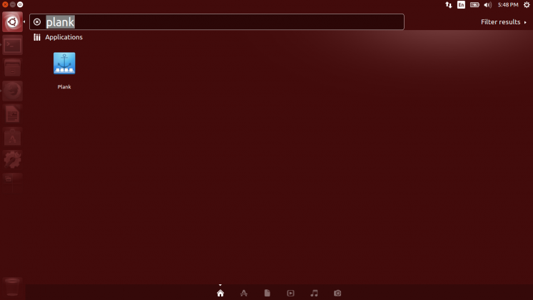 ubuntu launchbar file