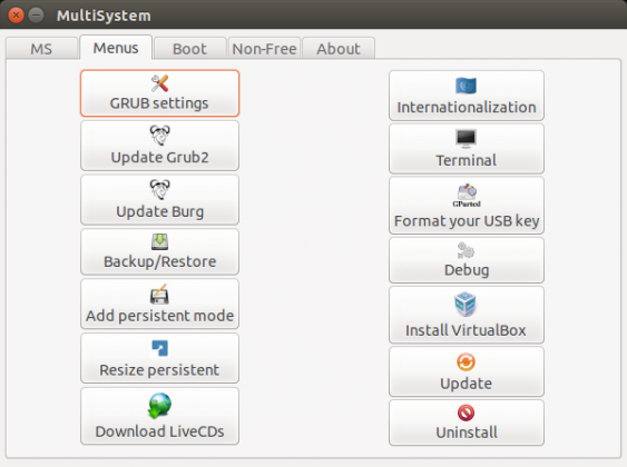 Multisystem ubuntu ошибка отсутствует gio