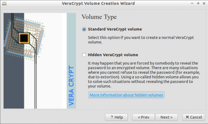 veracrypt hidden volume