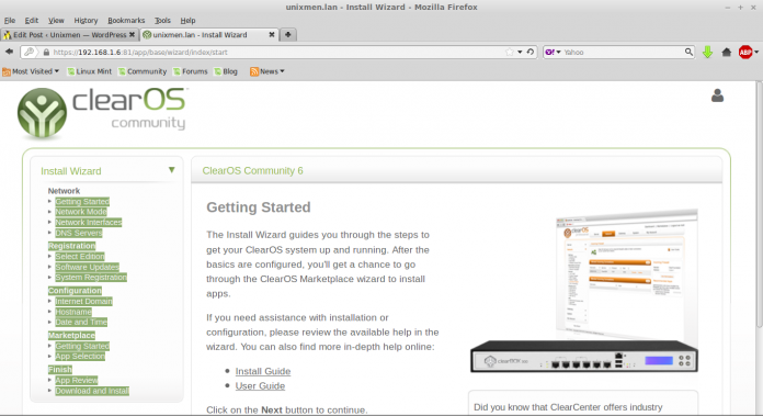 How To Install ClearOS Community Edition | Unixmen