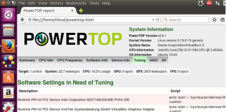 powertop in browser