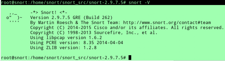 Как запустить snort в ubuntu