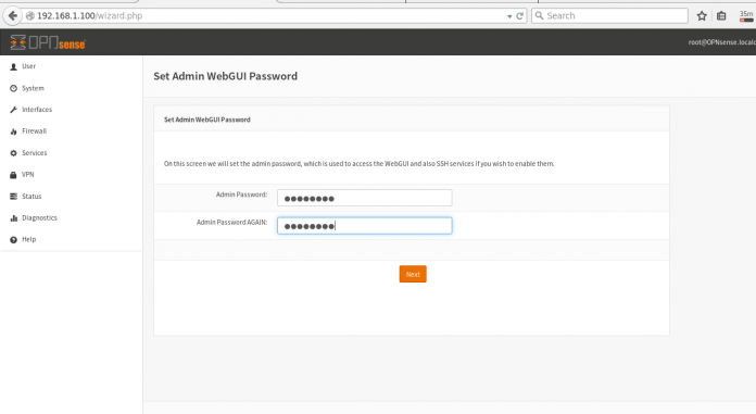 opnsense installer password