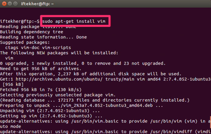 setup ftp server ubuntu wordpress