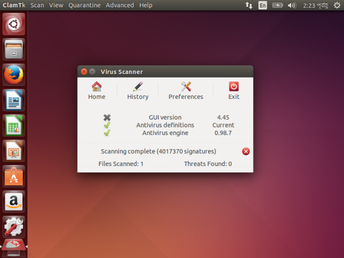 Как обновить clamav ubuntu