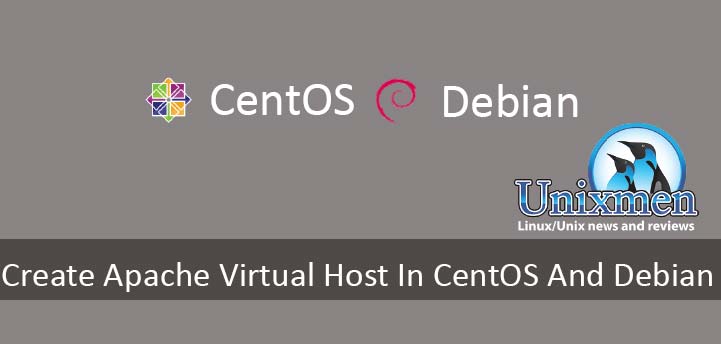 Create Apache Virtual Host In Centos And Debian Unixmen