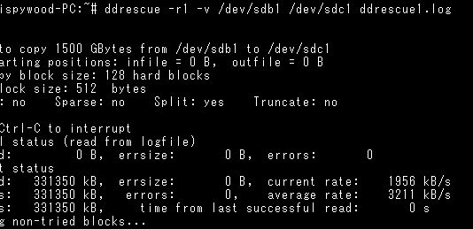 ddrescue