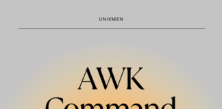 awk command