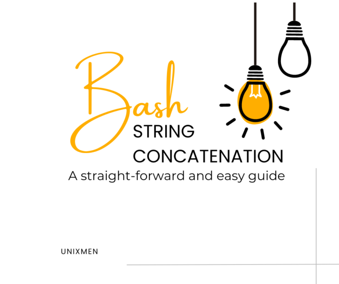 bash concatenate strings