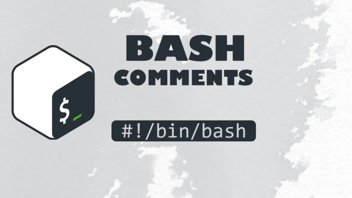 bash comments