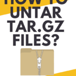 untar tar gz files