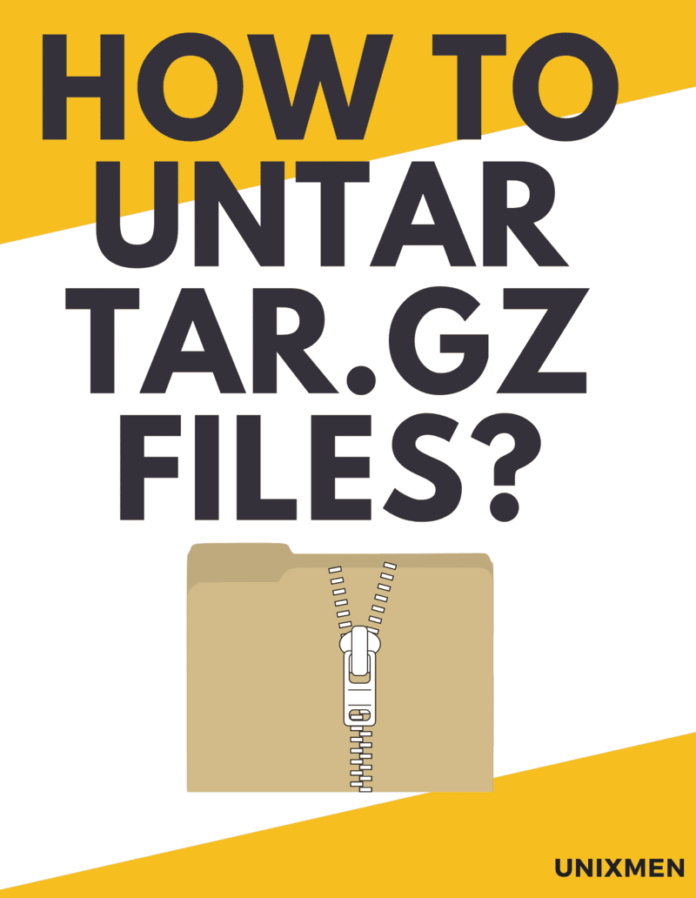 untar tar gz files