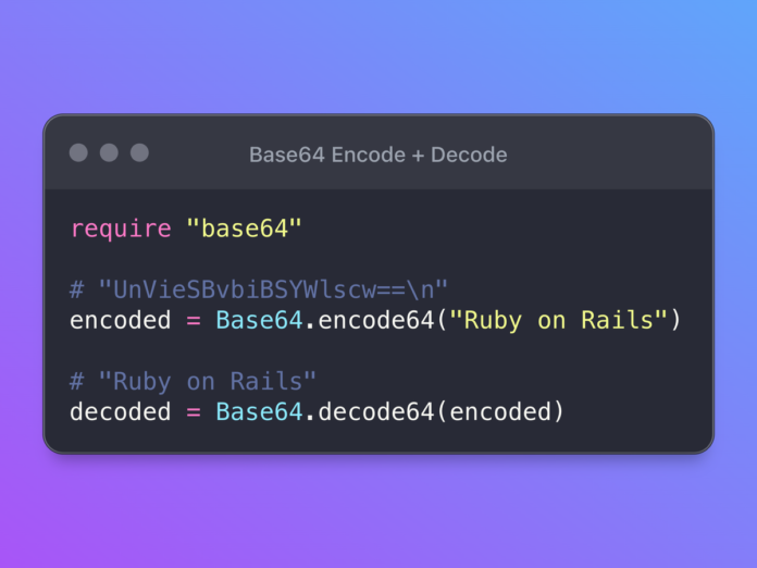 decode base64