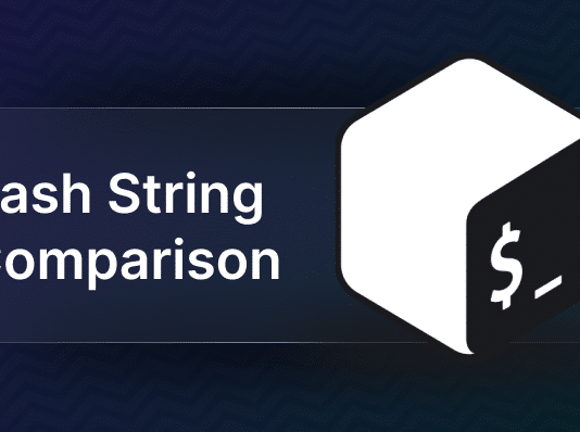 bash string comparison