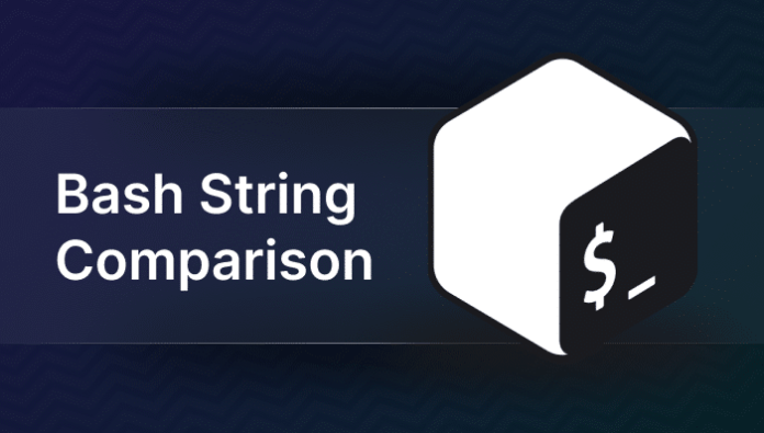 bash string comparison