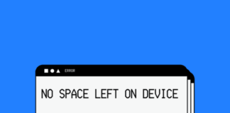 no space left on device