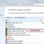 uninstall nvidia