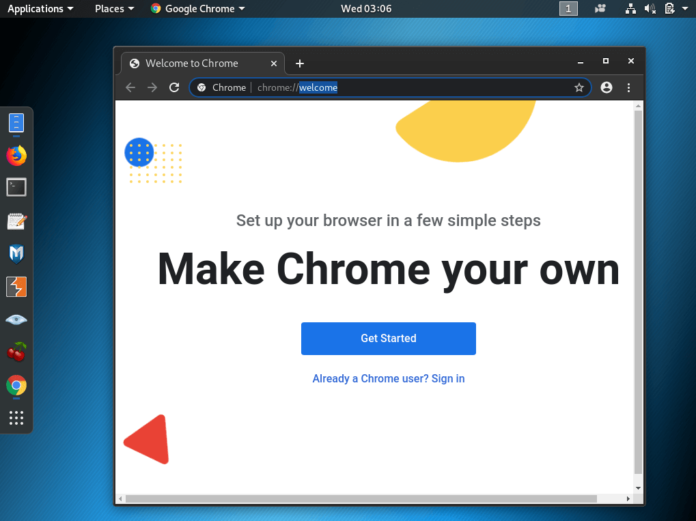 google chrome linux