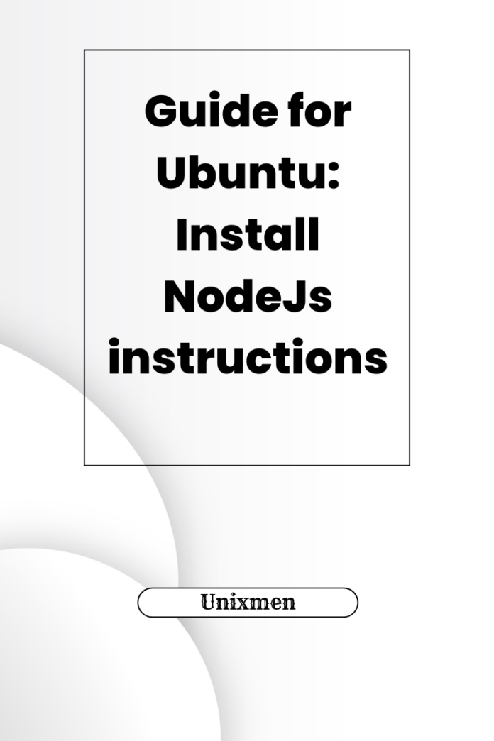 ubuntu install nodejs