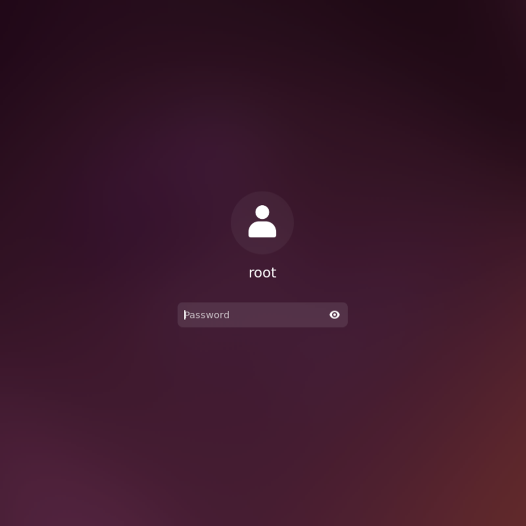 ubuntu default password